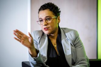 Tarciana Medeiros, presidente do Banco do Brasil, liderando a reestruturação do grupo.