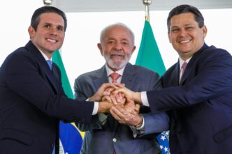 Davi Alcolumbre, presidente do Senado Federal, em evento no Congresso Nacional.