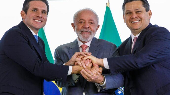 Davi Alcolumbre, presidente do Senado Federal, em evento no Congresso Nacional.