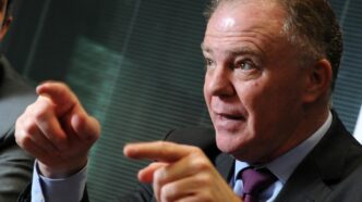 Renato Casagrande, governador do Espírito Santo, em evento sobre segurança pública.