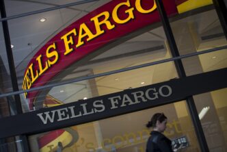 Prédio do Wells Fargo em Nova York, relacionado ao anúncio do lucro de US$ 5,6 bilhões no 3º trimestre.
