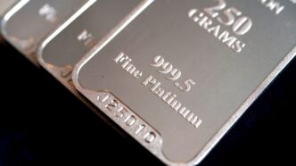 preço da platina — foto ilustrativa