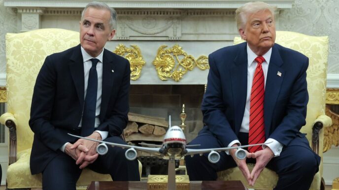 Trump encerra negociações comerciais com Canadá — foto ilustrativa
