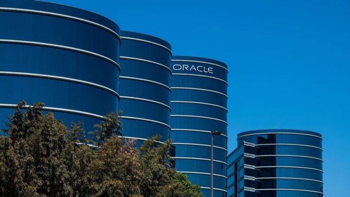 Oracle margens nuvem — foto ilustrativa