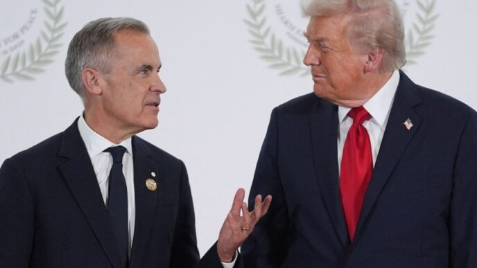 negociações comerciais EUA Canadá — foto ilustrativa
