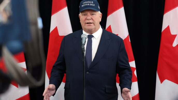 Doug Ford Donald Trump — foto ilustrativa