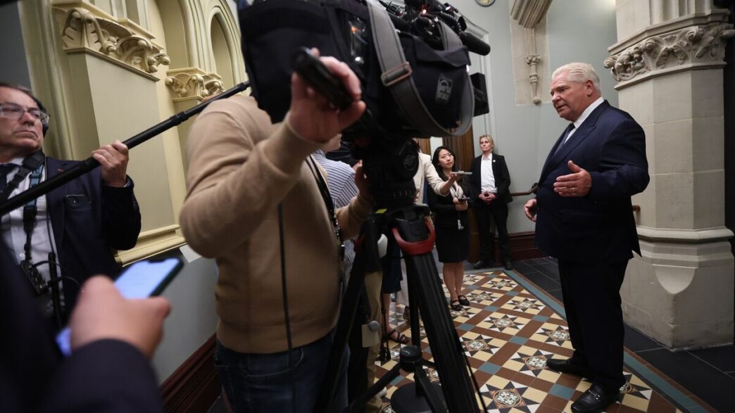 anúncio anti-tarifa Ontário Trump — foto ilustrativa