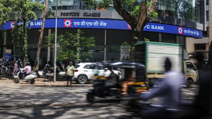 Lucro do HDFC Bank — foto ilustrativa