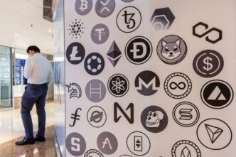Altcoins em baixa — foto ilustrativa