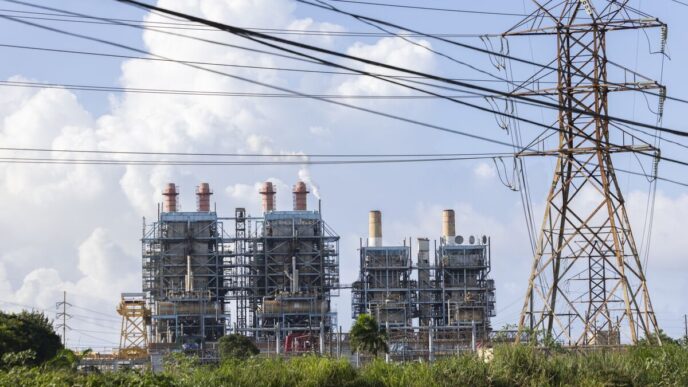 falência da elétrica de Porto Rico — foto ilustrativa