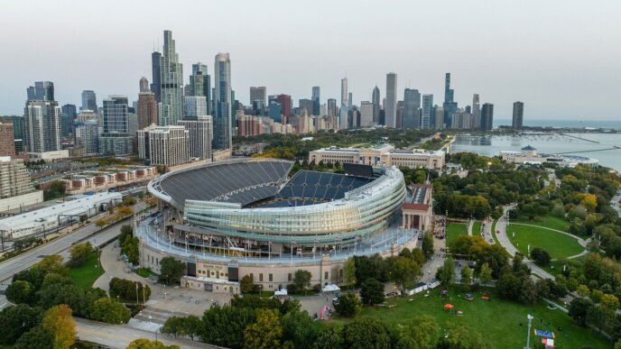 Chicago Bears e dívida do Soldier Field — foto ilustrativa