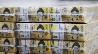 Won enfraquece — foto ilustrativa