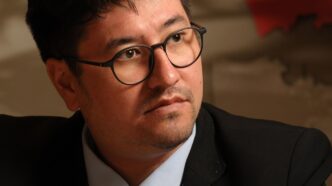 João Luiz Fukunaga, ex-presidente da Previ, em evento.