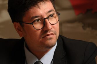 João Luiz Fukunaga, ex-presidente da Previ, em evento.