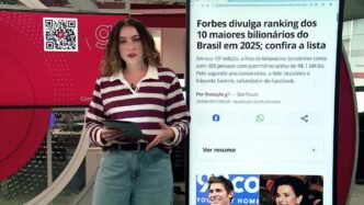 Michel Alcoforado em entrevista sobre seu livro "Coisa de Rico", analisando o fascínio brasileiro por ricos e a elite.