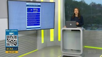 Fachada do prédio do INSS, relacionado à convocação para a Prova de Vida.