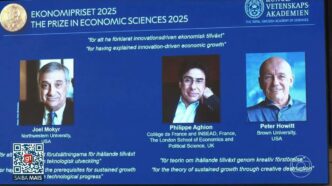 Philippe Aghion, ganhador do Prêmio Nobel de Economia 2025, em uma foto oficial.
