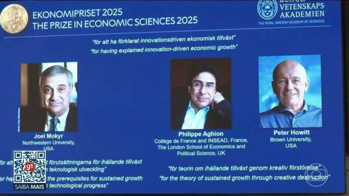 Philippe Aghion, ganhador do Prêmio Nobel de Economia 2025, em uma foto oficial.