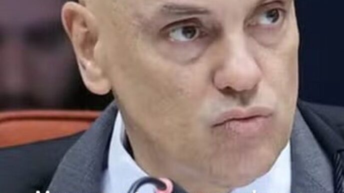 Ministros da Primeira Turma do STF em sessão de julgamento sobre a condenação de réus por disseminação de fake news.