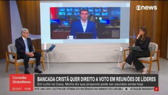 Deputados em sessão plenária na Câmara dos Deputados.