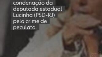 Deputada Lucinha (PSD) em pronunciamento.