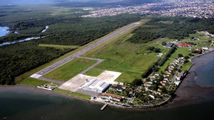 Aeroporto de Guarujá — foto ilustrativa
