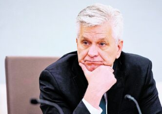 Christopher Waller, diretor do Federal Reserve, discursando em conferência sobre inovações em pagamentos.