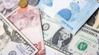 Dólar em alta — foto ilustrativa
