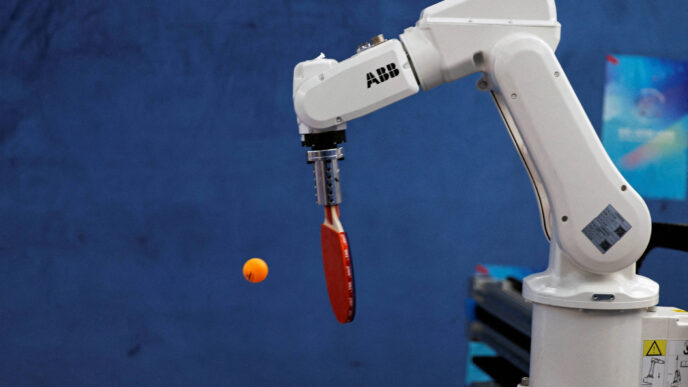 SoftBank compra robótica ABB — foto ilustrativa