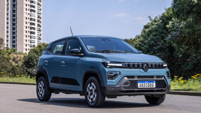 Renault Kwid elétrico — foto ilustrativa