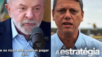 Lula e PT campanha ricos pobres — foto ilustrativa