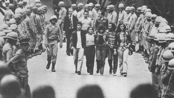 Encontro de estudantes em BH reprimido por ditadura militar em 1977 — foto ilustrativa