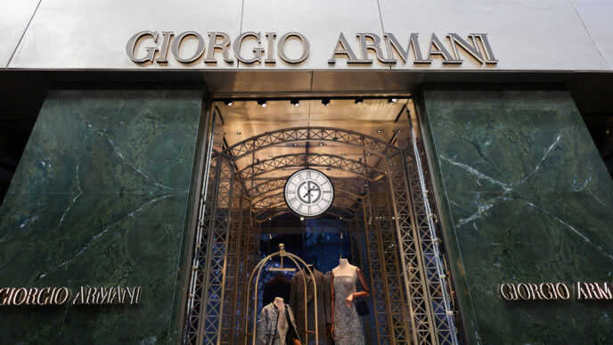 Giuseppe Marsocci novo CEO Giorgio Armani — foto ilustrativa