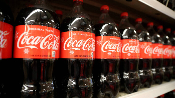 Coca-Cola açúcar de cana — foto ilustrativa