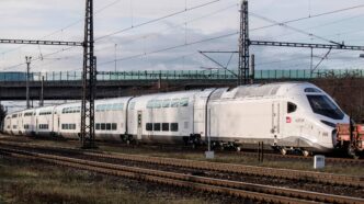 Eurostar trens dois andares Canal da Mancha — foto ilustrativa