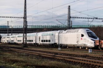 Eurostar trens dois andares Canal da Mancha — foto ilustrativa