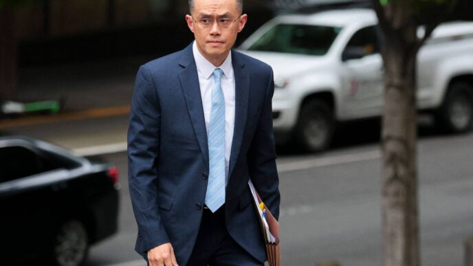 Perdão a cofundador da Binance — foto ilustrativa