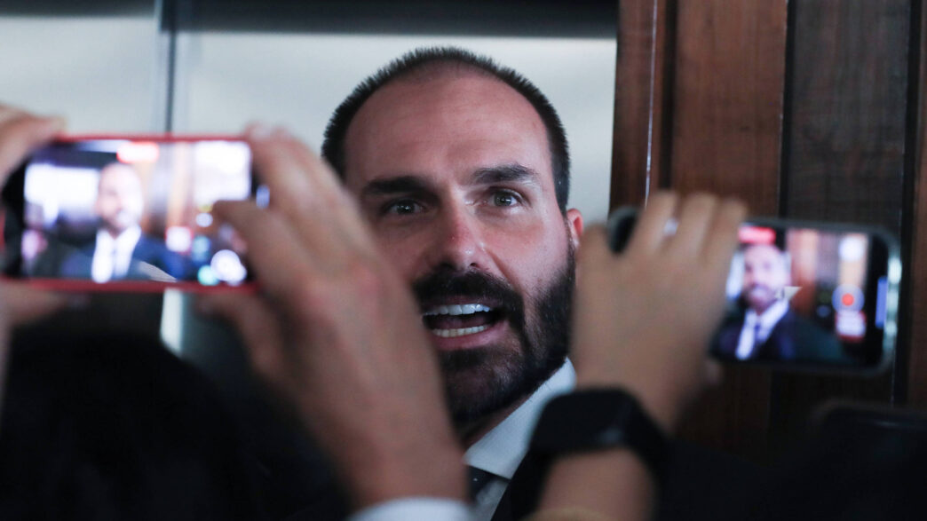 Eduardo Bolsonaro votação remota — foto ilustrativa