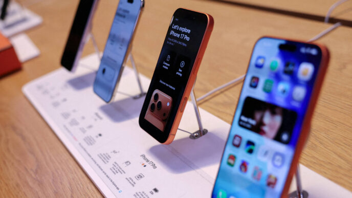 Apple atinge US$ 4 trilhões — foto ilustrativa