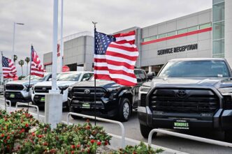 Toyota desmente investimento Trump — foto ilustrativa