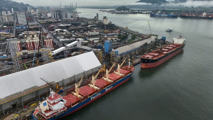 Exportações brasileiras sobretaxa americana — foto ilustrativa