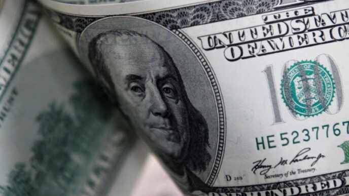 Dólar sobe e Bolsa cai — foto ilustrativa