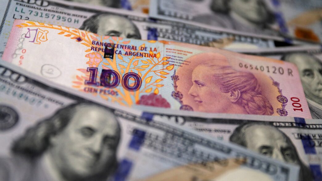 Argentina peso — foto ilustrativa