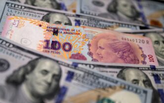 Argentina peso — foto ilustrativa