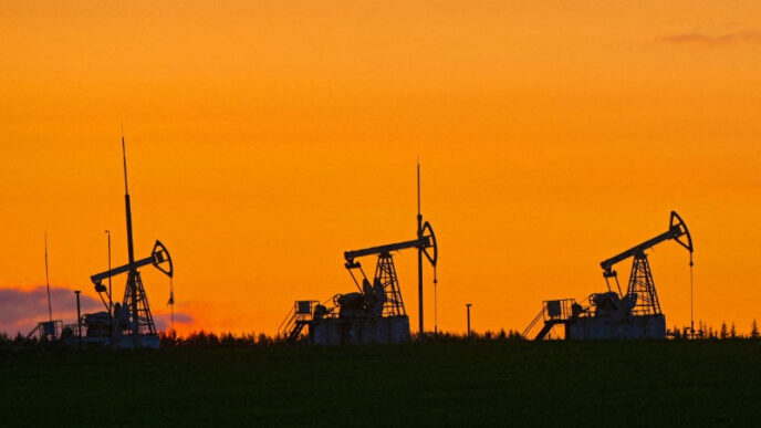 Petróleo em queda — foto ilustrativa