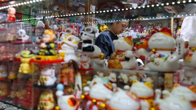 Pressões deflacionárias China — foto ilustrativa