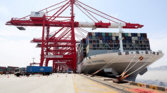 PIB da China desacelera — foto ilustrativa