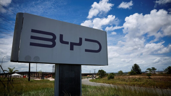 BYD recall China — foto ilustrativa