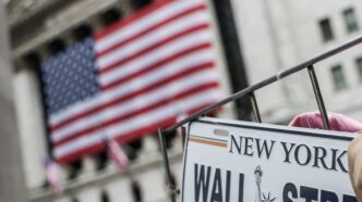Bolsas de NY em queda — foto ilustrativa