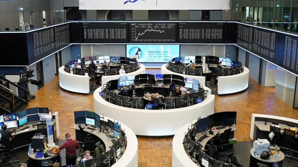 STOXX 600 em alta — foto ilustrativa